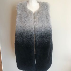 INC International Concepts Faux Fur Vest
